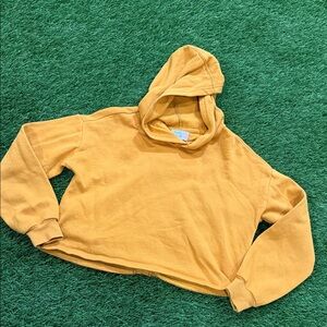 Colorful Planet Teen - Cropped Hooded Sweatshirt